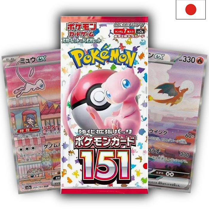 Scarlet & Violet - Pokémon 151 Booster - Japanisch