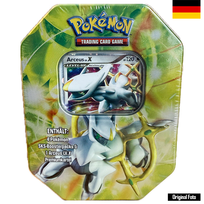 Arceus Collectors Tin Arceus LV.X - Deutsch