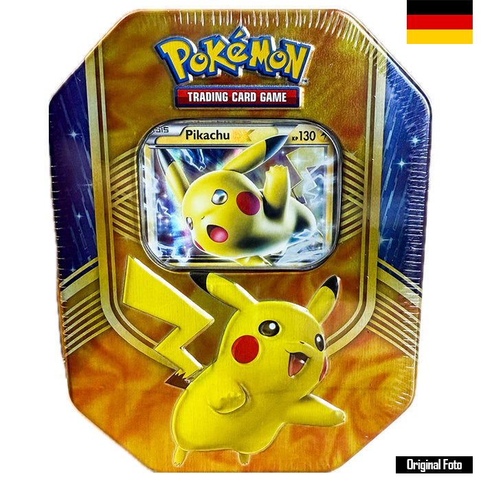 Battle Heart Pikachu EX Tin - Deutsch