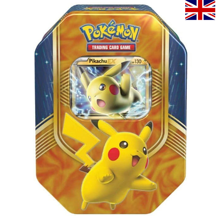 Battle Heart Tin: Pikachu EX Tin-Box - Englisch
