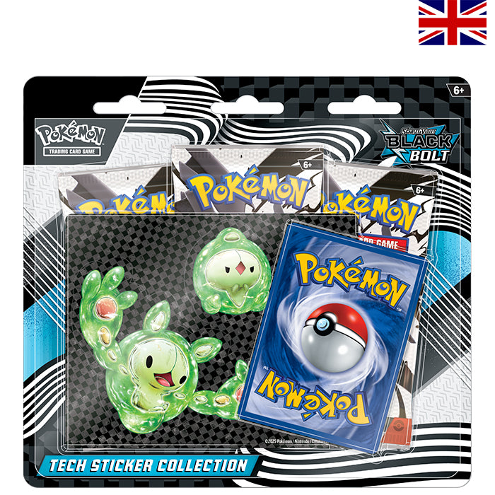 Scarlet & Violet - Black Bolt Reuniclus Tech Sticker Collection - Englisch