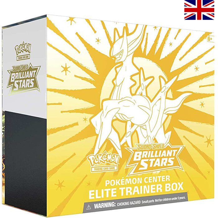 Sword & Shield - Brilliant Stars Pomemon Center Elite Trainer Box - Englisch (incl Acryl Case)