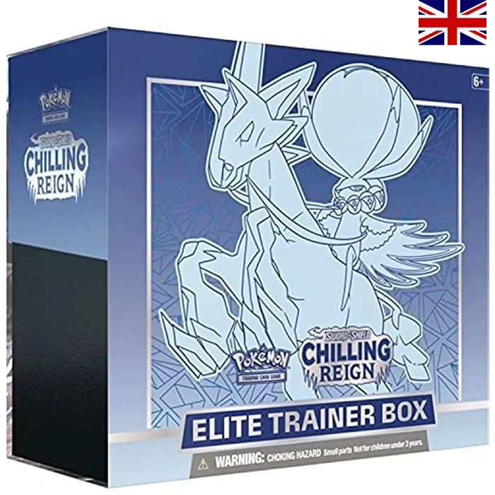 Sword & Shield - Chilling Reign Ice Rider Calyrex Elite Trainer Box - Englisch