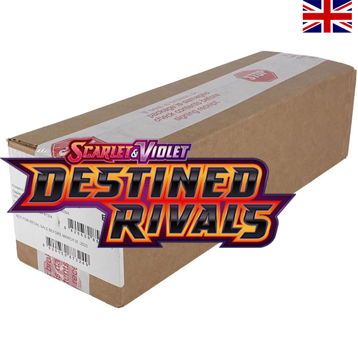 Scarlet & Violet - Destined Rivals 36er Display Sealed Case - Englisch