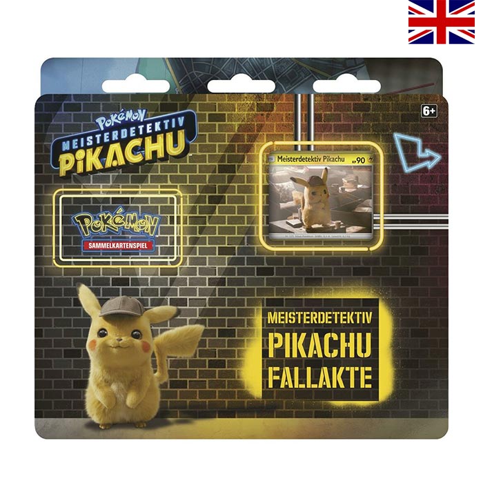 Detective Pikachu Case File 3er Blister - Englisch
