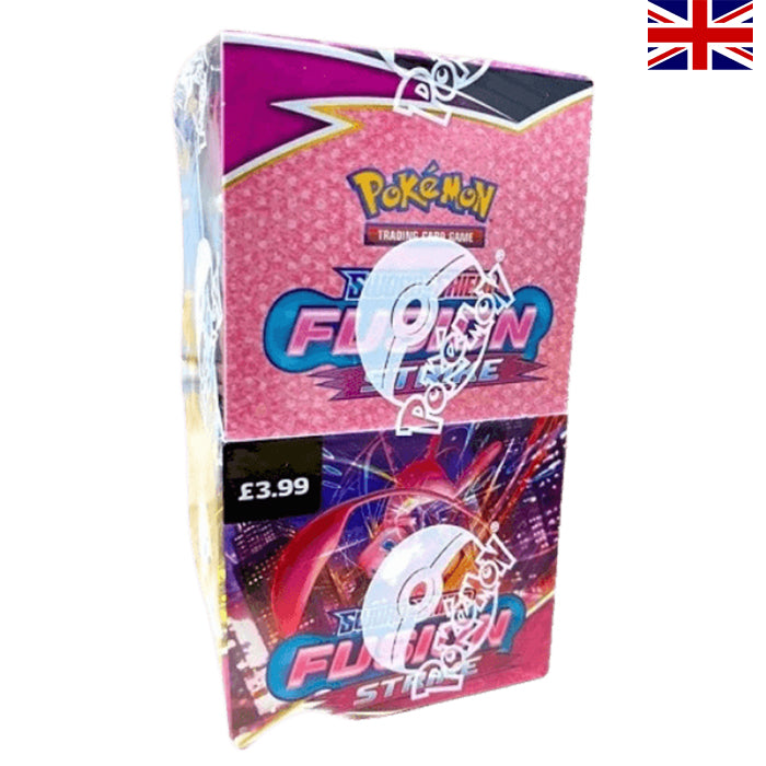 Sword & Shield - Fusion Strike 18er Display - Englisch (incl. Acryl Case)