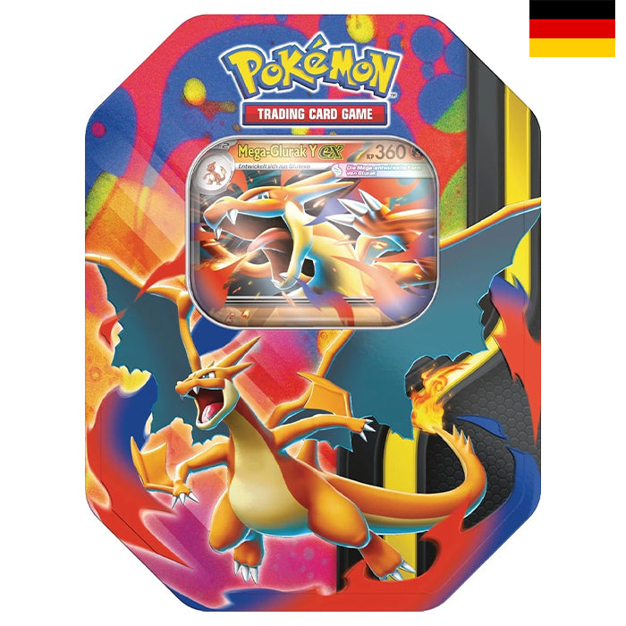 Mega Glurak Y ex Tin-Box - Deutsch