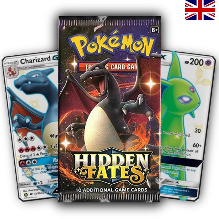 Sun & Moon - Hidden Fates Booster - Englisch
