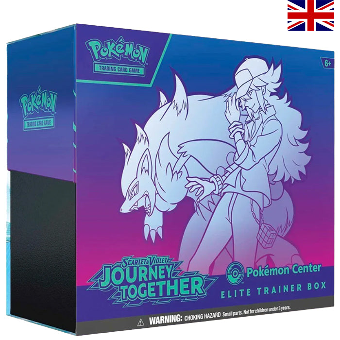 Scarlet & Violet - Journey Together Pokemon Center Elite Trainer Box - Englisch