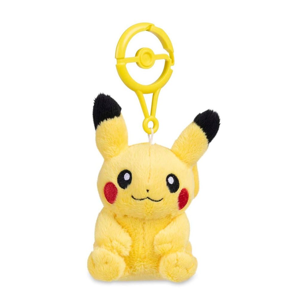Pokemon Keychain - Pikachu Plüschtier - Original Pokemon Center Japan