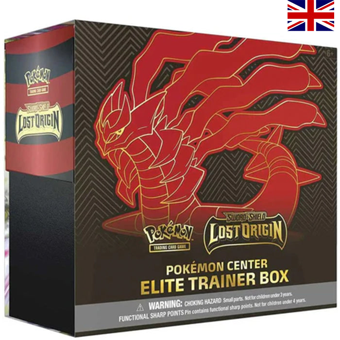 Sword & Shield - Lost Origin Pokemon Center Elite Trainer Box - Englisch (incl Acryl Case)