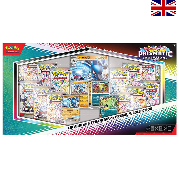 Lucario Ex & Tyranitar Ex Premium Collection - Englisch
