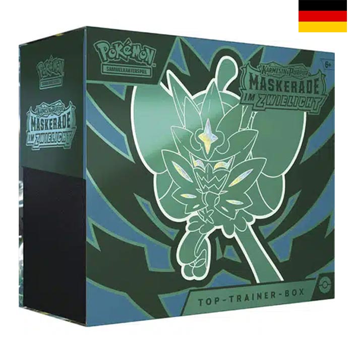 Karmesin & Purpur - Maskerade im Zwielicht Top Trainer Box - Deutsch (defekt)