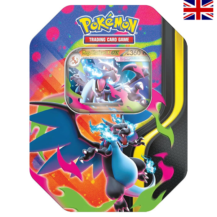 Mega Glurak X ex Tin-Box - Englisch