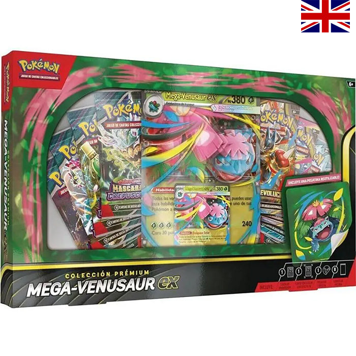 Mega Venusaur ex Premium Collection - Englisch (Info beachten)