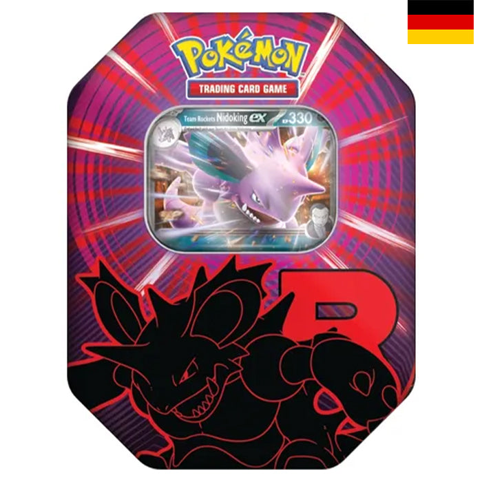 Team Rockets Nidoking ex Tin-Box - Deutsch