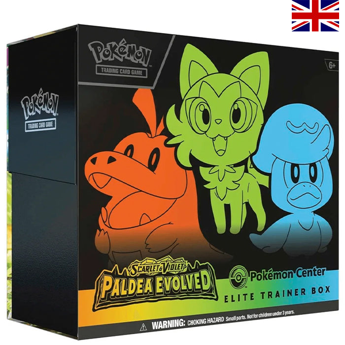 Scarlet & Violet - Paldea Evolved Pokemon Center Elite Trainer Box - Englisch