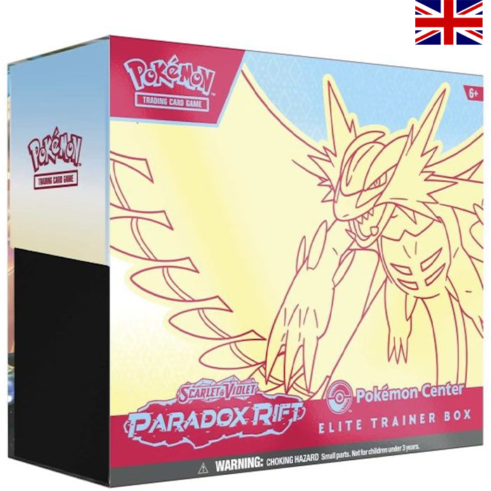 Scarlet & Violet - Paradox Rift Roaring Moon Pokemon Center Elite Trainer Box - Englisch