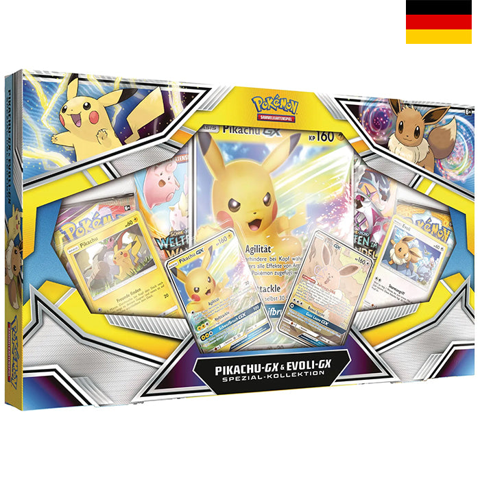 Pikachu GX & Eevee GX Kollektion - Deutsch