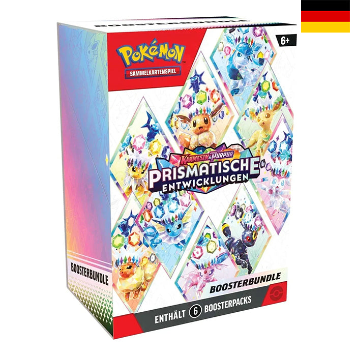 Karmesin & Purpur - Prismatische Entwicklung 6er Booster Bundle - Deutsch