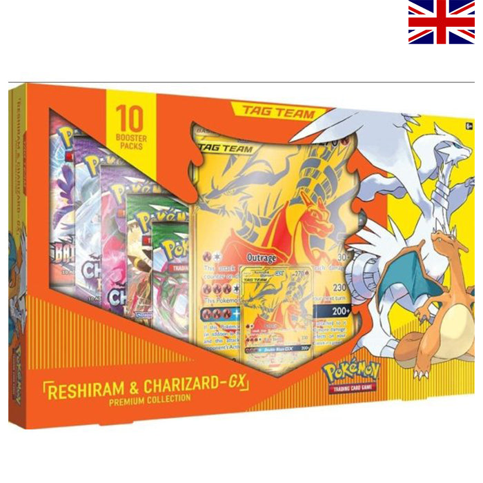 Tag Team Reshiram & Charizard GX Premium Collection - Englisch