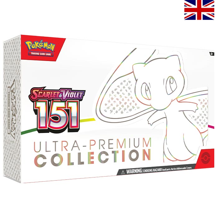 Scarlet & Violet - Pokémon 151 Ultra Premium Collection - Englisch (incl. Acryl Case)