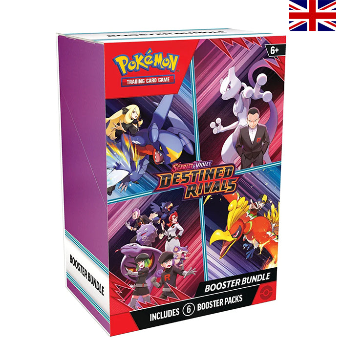 Scarlet & Violet - Destined Rivals 6er Booster Bundle - Englisch