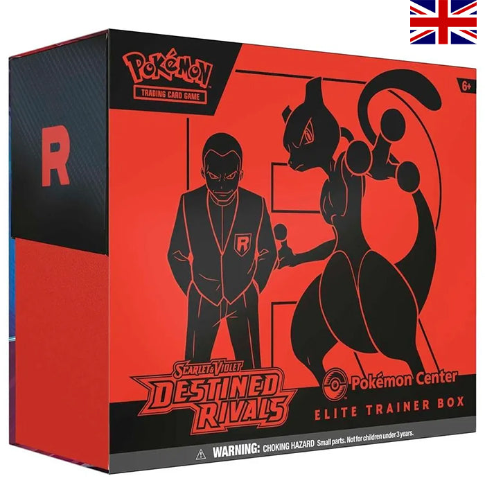 Scarlet & Violet - Destined Rivals Pokémon Center Elite Trainer Box - Englisch (incl Acryl Case)