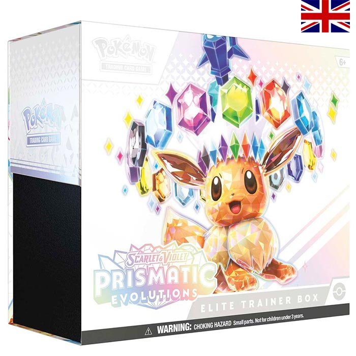 Scarlet & Violet - Prismatic Evolution Elite Trainer Box - Englisch (Info beachten)