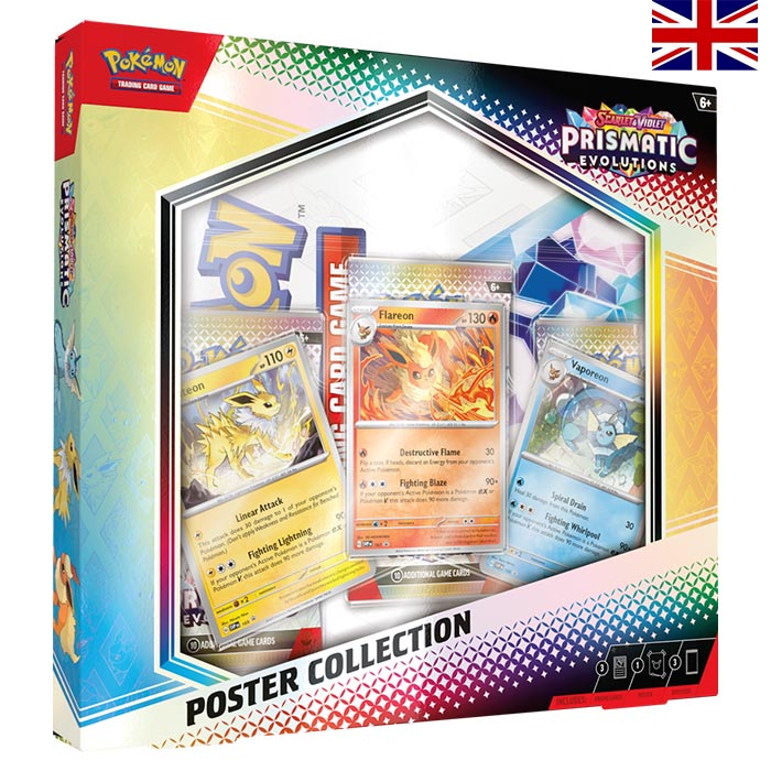 Scarlet & Violet - Prismatic Evolution Poster Collection - Englisch