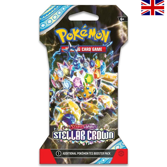 Scarlet & Violet - Stellar Crown Sleeved Booster - Englisch