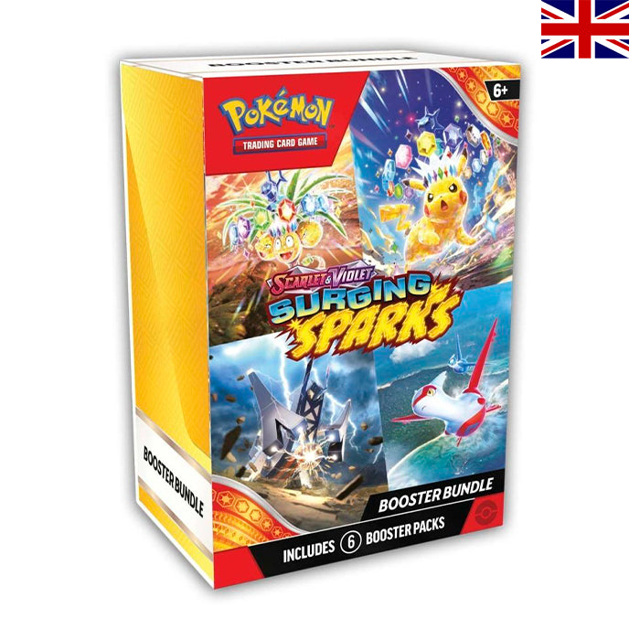 Scarlet & Violet - Surging Sparks Booster Bundle - Englisch