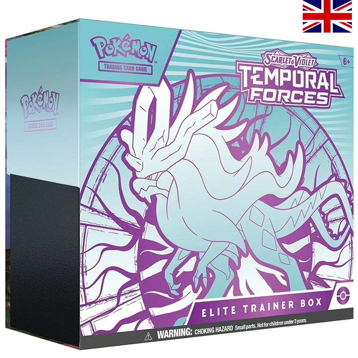 Scarlet & Violet - Temporal Forces Walking Wake Elite Trainer Box - Englisch