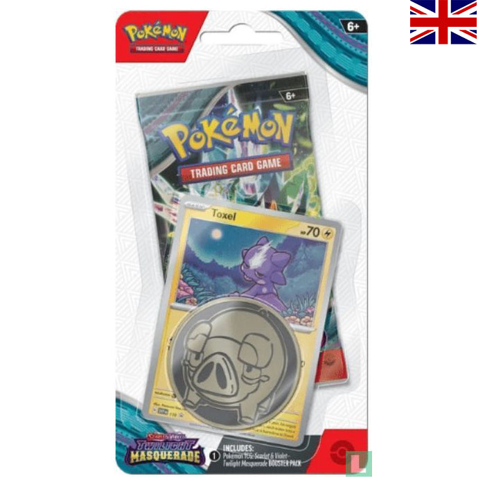 Scarlet & Violet Twilight Masquerade Checklane Blister Toxel - Englisch