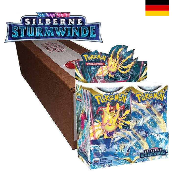 Schwert & Schild - Silberne Sturmwinde 36er Display Sealed Case - Deutsch