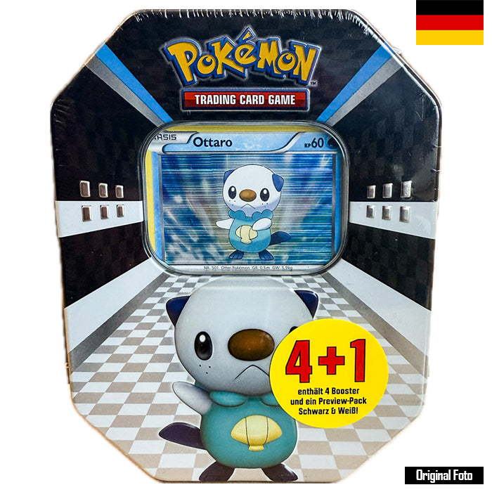 Sneak-Peek Oshawott Tin - Deutsch