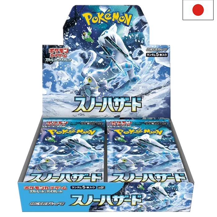 Scarlet & Violet - Snow Hazard sv2p Display - Japanisch
