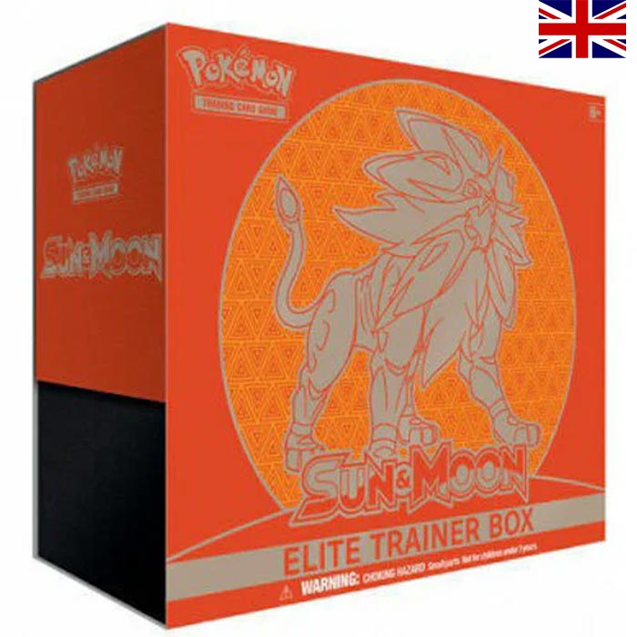 Sun & Moon - Solgaleo Elite Trainer Box - Englisch