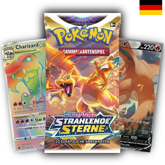 Schwert & Schild - Strahlende Sterne Booster - Deutsch