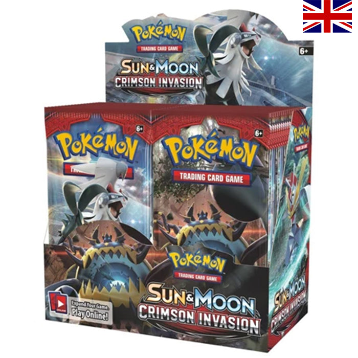 Sun & Moon - Crimson Invasion 36er Display - Englisch