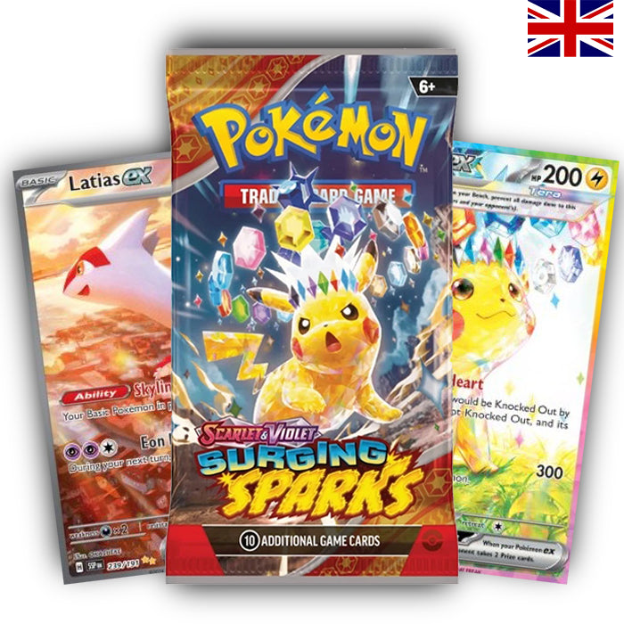 Scarlet & Violet - Surging Sparks Booster - Englisch
