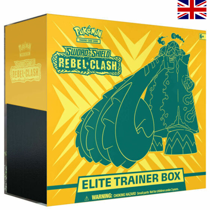 Sword & Shield - Rebel Clash Elite Trainer Box - Englisch