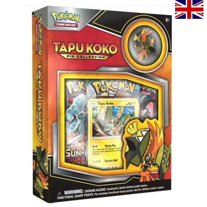 Tapu Koko Pin Collection - Englisch