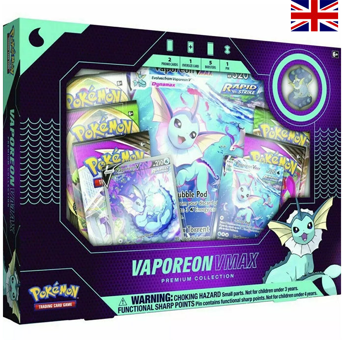 Vaporeon VMAX Premium Collection - Englisch