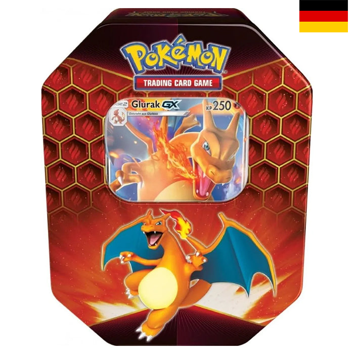 Verborgenes Schicksal Glurak GX Tin-Box - Deutsch