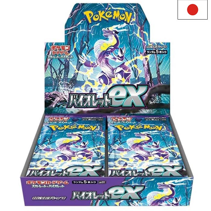 Scarlet & Violet - Violet EX sv1v Display - Japanisch