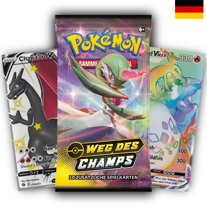 Schwert & Schild - Weg des Champs Booster - Deutsch