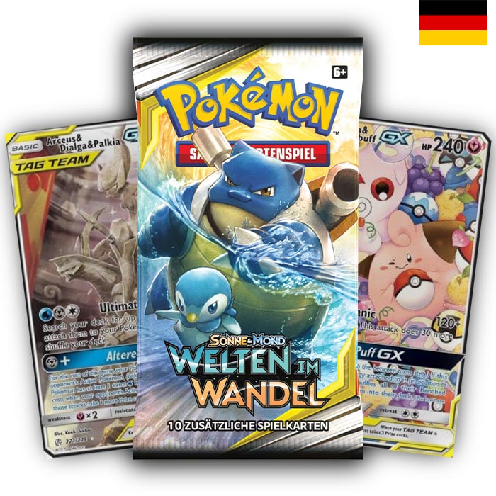 Sonne & Mond - Welten im Wandel Booster - Deutsch