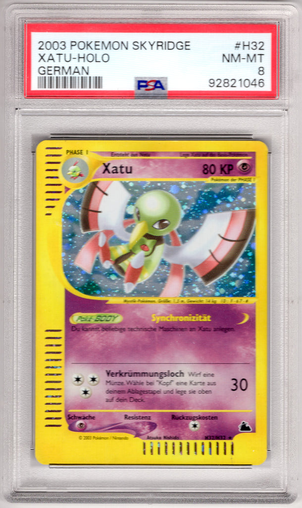 Xatu 2003 #H32 PSA 8 - Deutsch