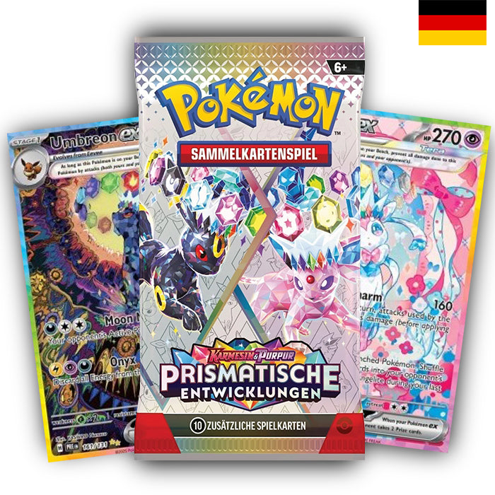 Karmesin & Purpur - Prismatische Entwicklung Booster - Deutsch